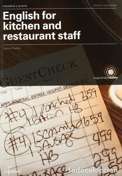 Libros: English for Kitchen and Restaurant Staff- 9788417872922