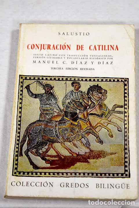 Libros: Conjuraci&oacute;n de Catilina.- Salustio Crispo, Cayo