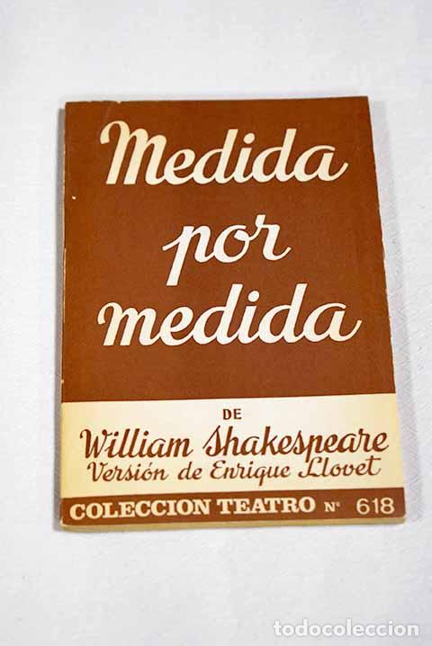 B&uuml;cher: Medida por medida: obra en dos partes.- Shakespeare, William