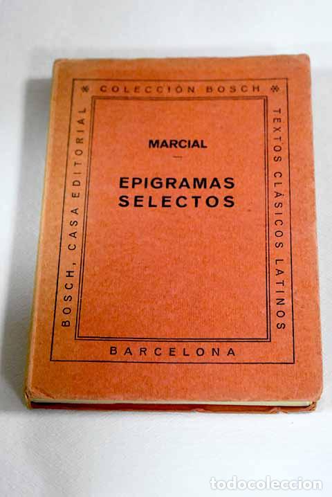 books: Epigramas selectos: Marcial, Marco Valerio.- Marcial, Marco Valerio