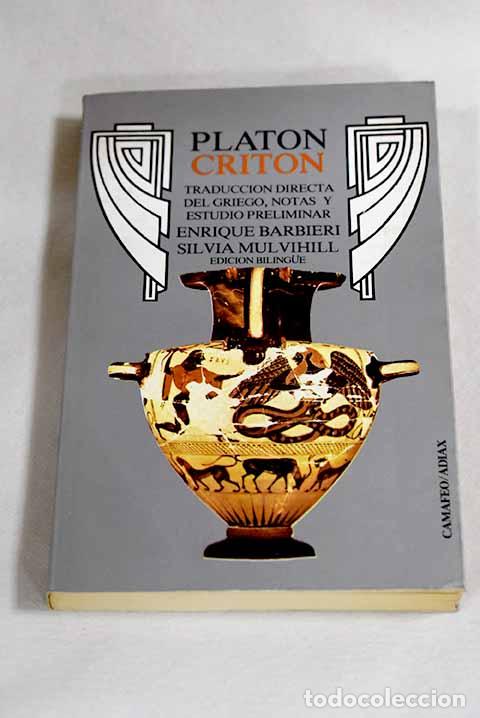 Livros em segunda m&atilde;o: Criton: Platon: Adiax..- Platon