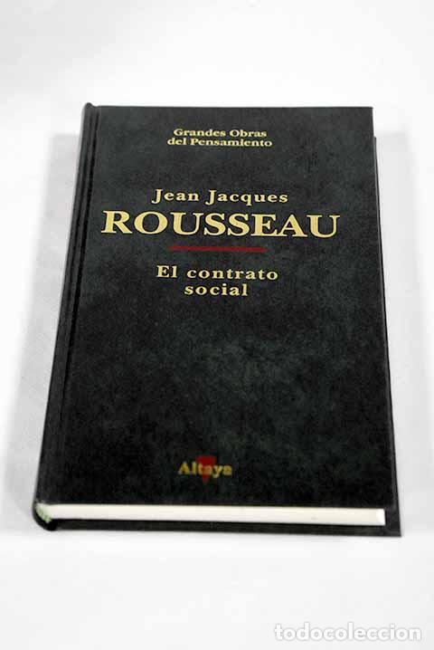Livros em segunda m&atilde;o: El contrato social: Rousseau, Jean-Jacques.- Rousseau, Jean-Jacques