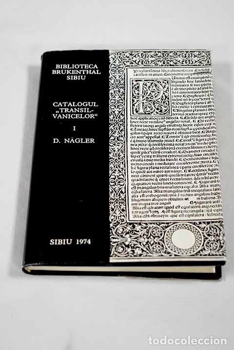 Livros em segunda m&atilde;o: Catalogul transilvanicelor, tomo I.- Nagler, Doina