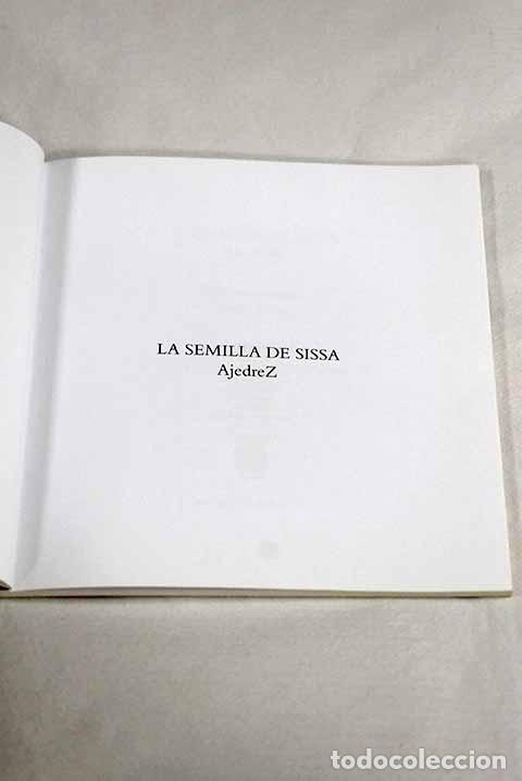 Livros em segunda m&atilde;o: La semilla de Sissa: ajedrez.- Scala, Eduardo