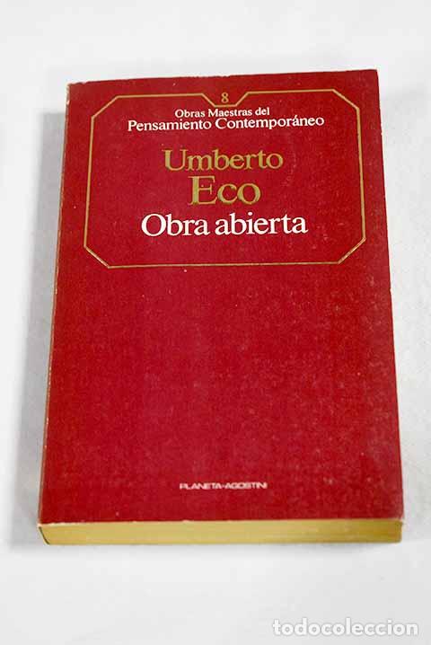 Libri di seconda mano: Obra abierta: Eco, Umberto.- Eco, Umberto