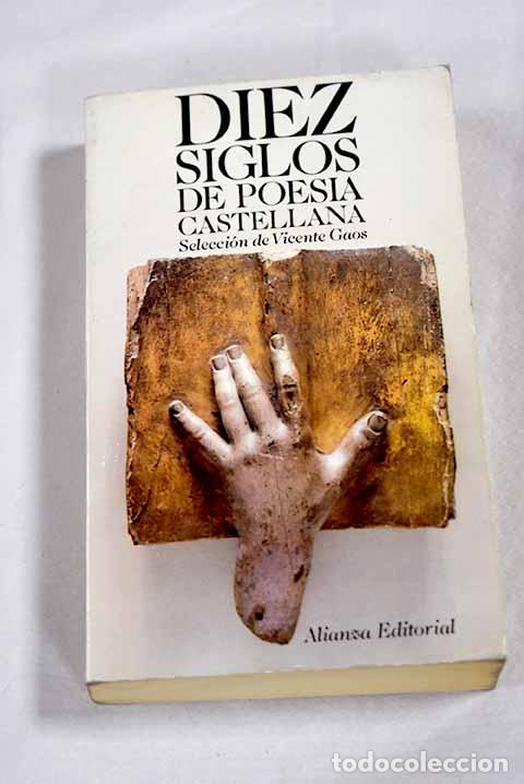 Livros em segunda m&atilde;o: Diez siglos de poes&iacute;a castellana