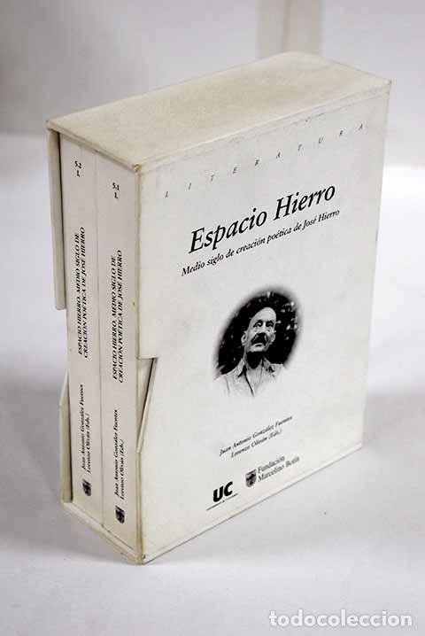 Livros em segunda m&atilde;o: Espacio Hierro: medio siglo de creaci&oacute;n po&eacute;tica de Jos&eacute; Hierro