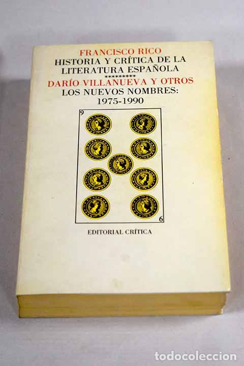 Livros em segunda m&atilde;o: Historia y cr&iacute;tica de la literatura espa&ntilde;ola, tomo IX