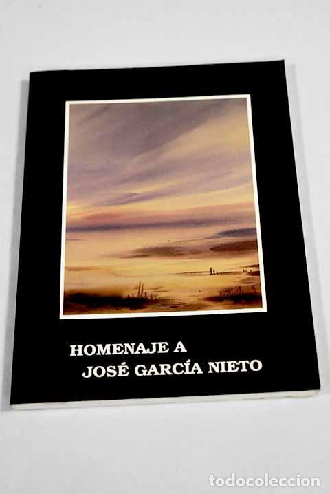 Libros: Homenaje a Jos&eacute; Garc&iacute;a Nieto