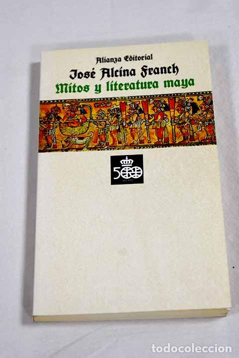 Libros: Mitos y literatura Maya