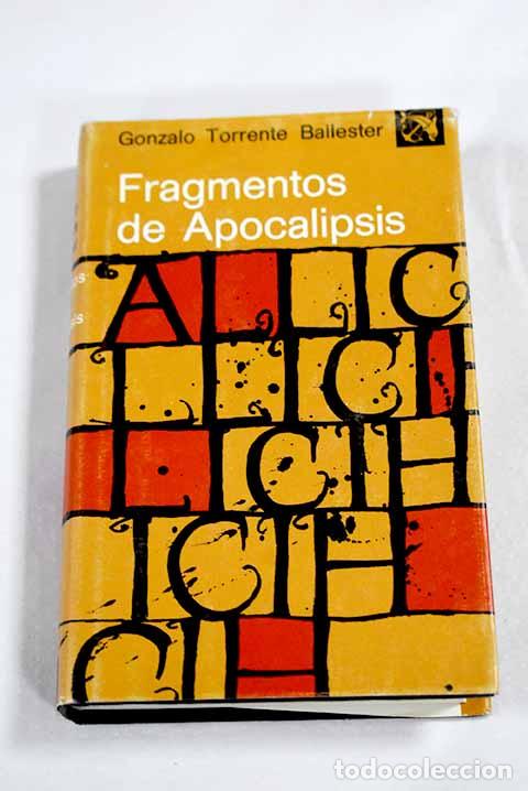 Libros: Fragmentos de Apocalipsis.- Torrente Ballester, Gonzalo