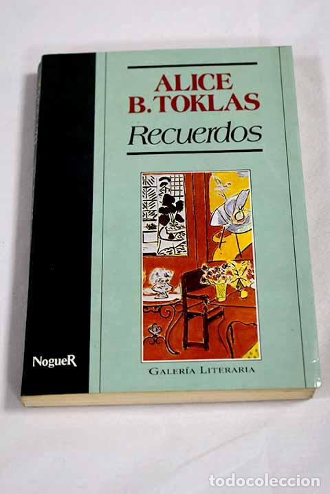 Livros em segunda m&atilde;o: Recuerdos: Toklas, Alice B..- Toklas, Alice B.