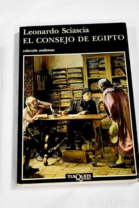 Livros em segunda m&atilde;o: El Consejo de Egipto.- Sciascia, Leonardo