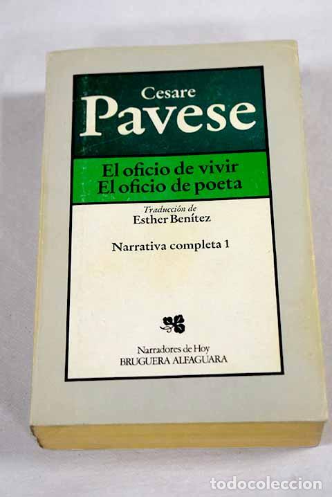 Livros em segunda m&atilde;o: El oficio de vivir ; El oficio de poeta.- Pavese, Cesare