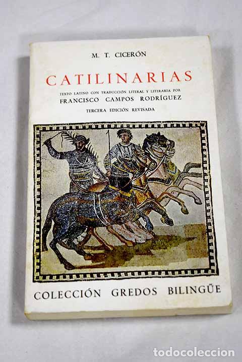 Libros: Catilinarias: Cicer&oacute;n, Marco Tulio.- Cicer&oacute;n, Marco Tulio