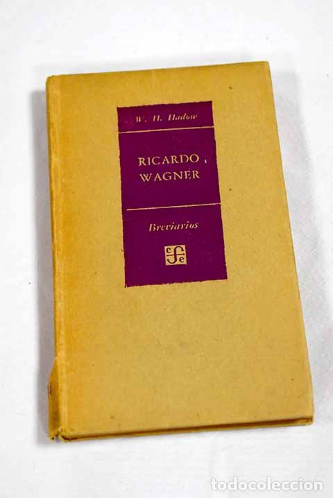Livros em segunda m&atilde;o: Ricardo Wagner: Hadow, W. H..- Hadow, W. H.