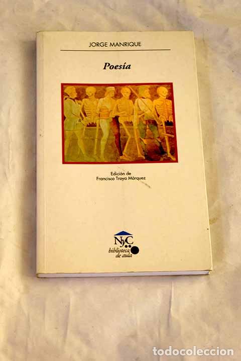 Livros em segunda m&atilde;o: Poes&iacute;a: Manrique, Jorge.- Manrique, Jorge