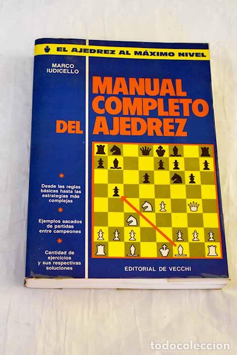 books: Manual completo del ajedrez.- Iudicello, Marco
