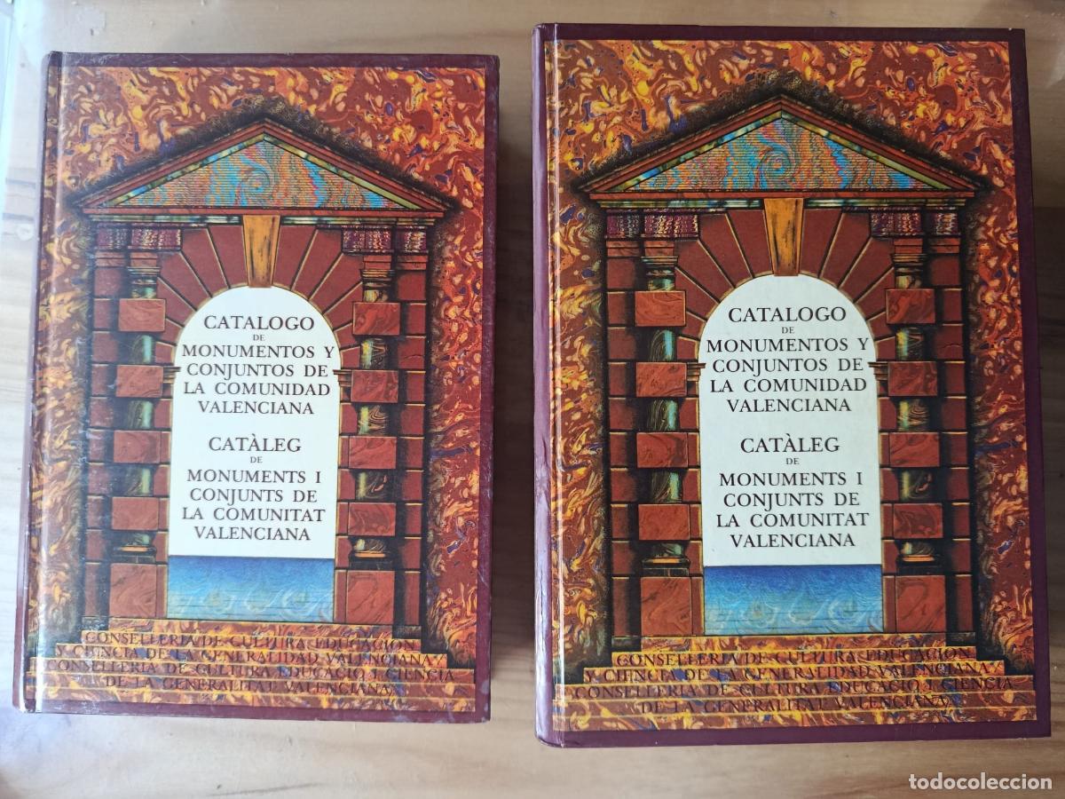 Libros: Cat&aacute;logo de Monumentos y conjuntos de la Comunidad Valenciana I y II, Valencia 1983, bilingue