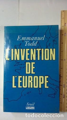 Libros: Linvention de lEurope - Emmanuel Todd - Foto 1