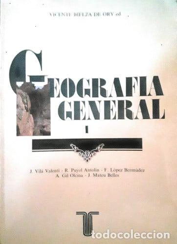 Libros: Geograf&iacute;a general - Juan Vil&aacute; Valent&iacute;