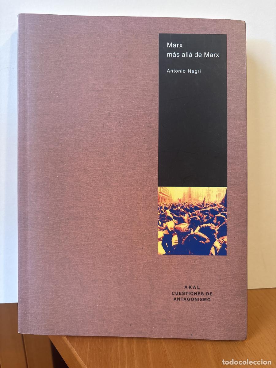 Livres: MARX MAS ALLA DE MARX - ANTONIO NEGRI TDK359