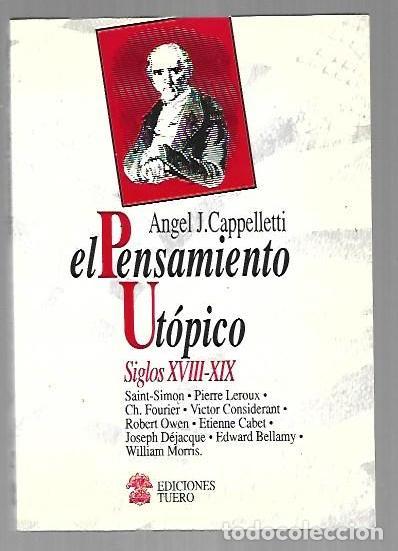 B&uuml;cher: PENSAMIENTO UTOPICO - EL. SIGLOS XVIII-XIX: SAINT-SIMON, PIERRE LEROUX, CH. FOURIER, VICTOR CONSIDER