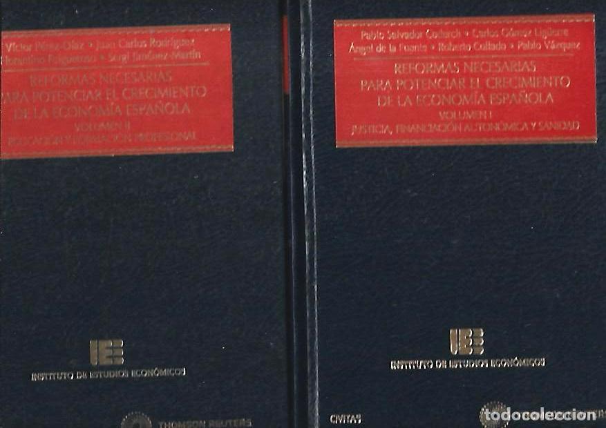 B&uuml;cher: REFORMAS NECESARIAS PARA POTENCIAR EL CRECIMIENTO DE LA ECONOMIA ESPA&Ntilde;OLA (2 TOMO) - SALVADOR CODERC