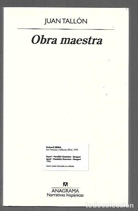 Libros: OBRA MAESTRA - TALLON, JUAN - Foto 1