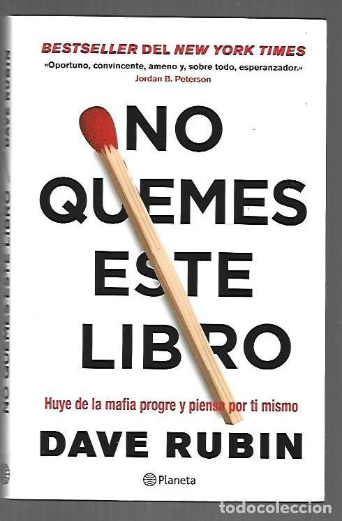B&uuml;cher: NO QUEMES ESTE LIBRO. HUYE DE LA MAFIA PROGRE Y PIENSA POR TI MISMO - RUBIN, DAVE