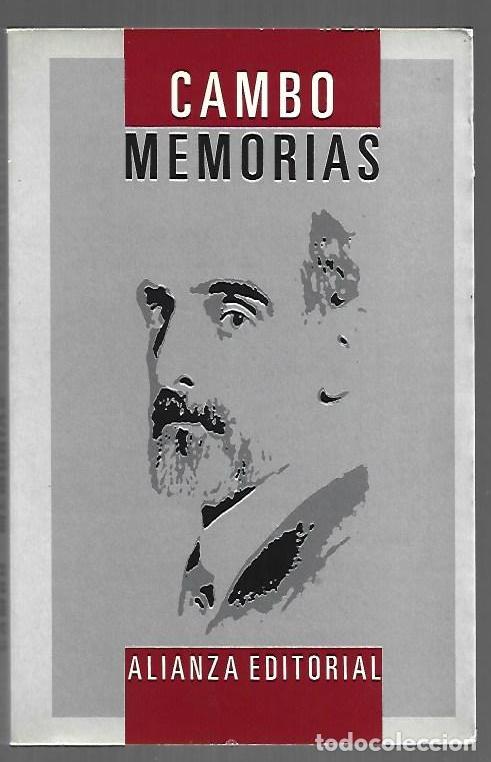 Libros: MEMORIAS (1876-1936) - CAMBO, FRANCISCO
