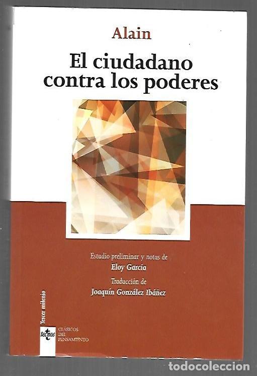 books: CIUDADANO CONTRA LOS PODERES - EL - ALAIN