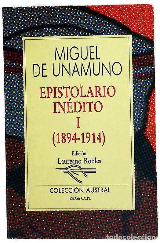 books: Epistolario in&eacute;dito I (1894-1914)