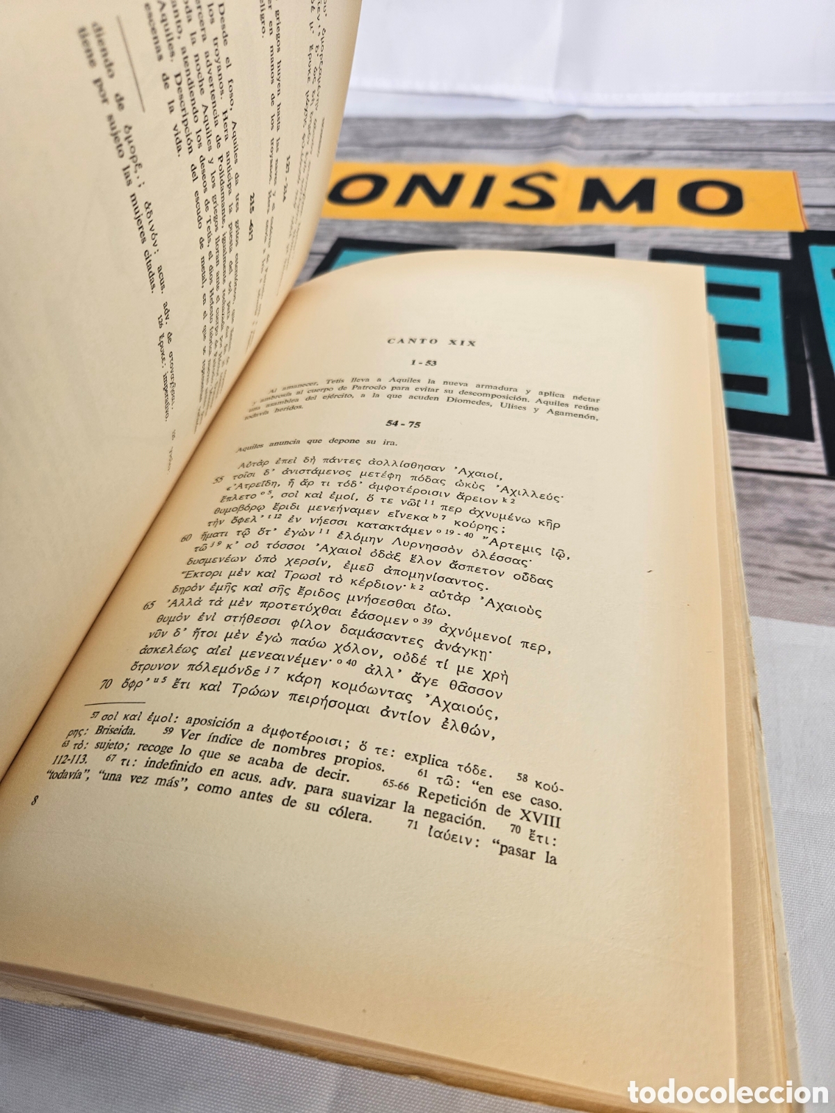 Libros: HOMERO. NUEVA ANTOLOGIA DE LA ILIADA Y LA ODISEA - Foto 5