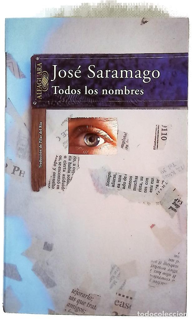 Livros em segunda m&atilde;o: Todos los nombres - Saramago, Jos&eacute;