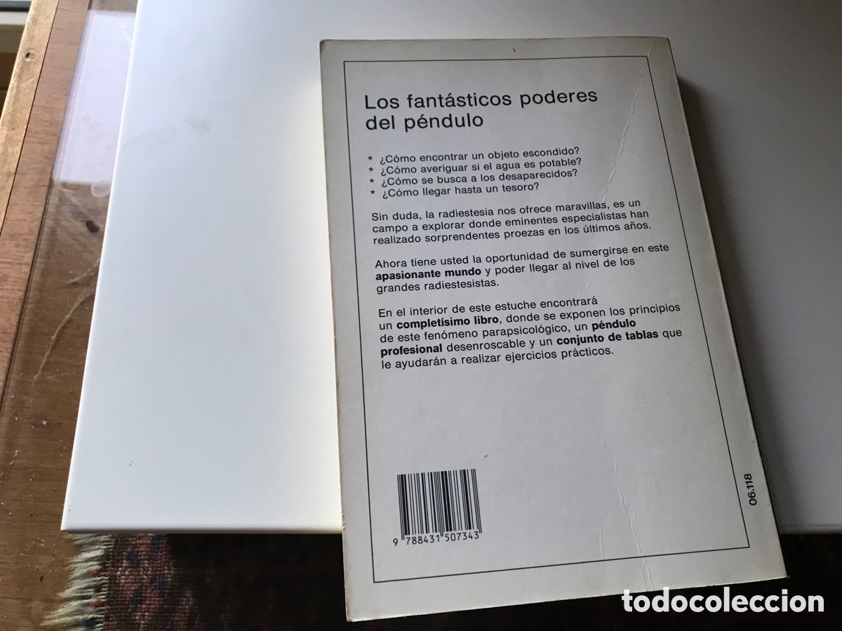 Libros: Los fant&aacute;sticos poderes del p&eacute;ndulo. Helmut M&uuml;ller. Editorial de Vecchi - Foto 2