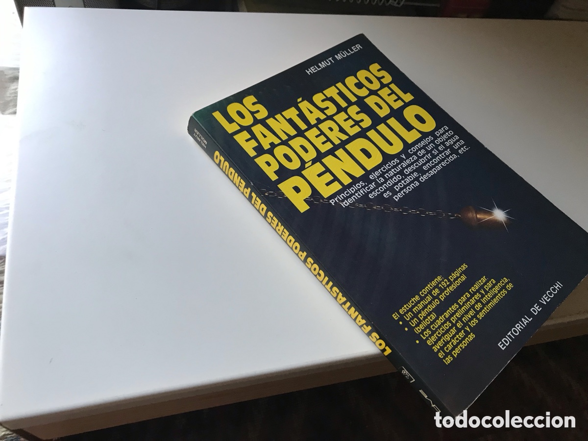 Libros: Los fant&aacute;sticos poderes del p&eacute;ndulo. Helmut M&uuml;ller. Editorial de Vecchi