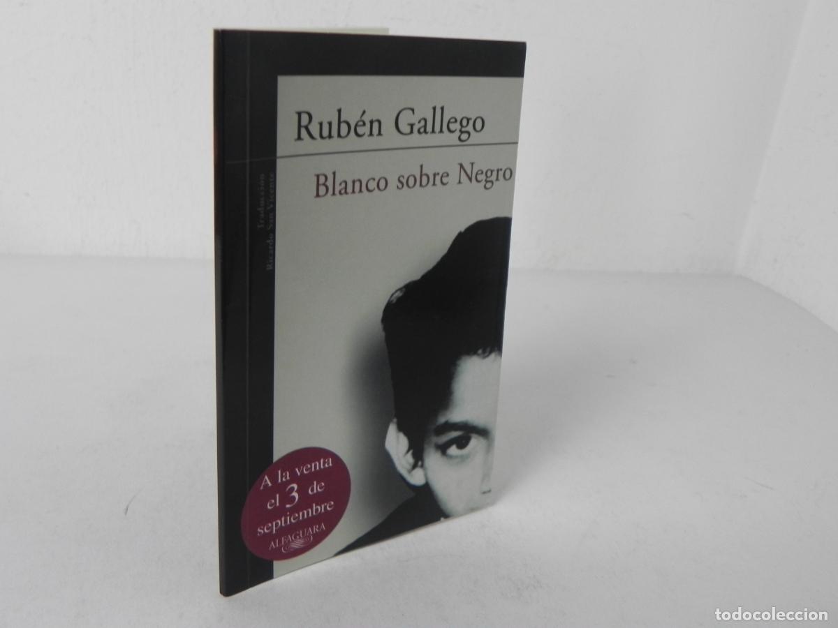 Libros: LIBRITO PUBLICITARIO - BLANCO SOBRE NEGRO (ALFAGUARA-2003) MEDIDAS:9,5x15 - 38 P&Aacute;GINAS