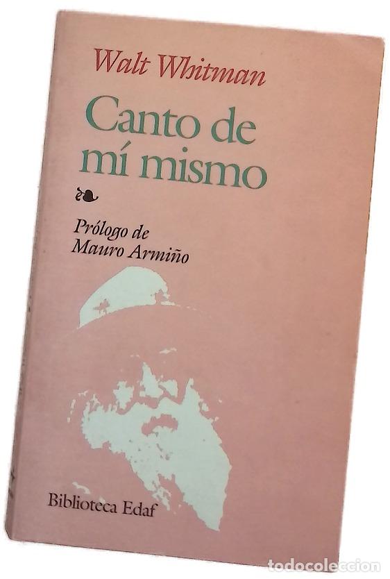 Libros: Canto de m&iacute; mismo - Whitman, Walt; Armi&ntilde;o, Mauro