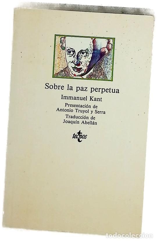 Libros: Sobre la paz perpetua - Kant, Immanuel