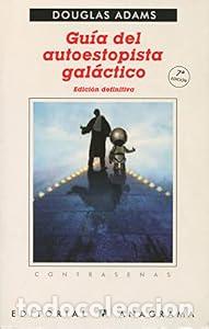 Libros: Gu&iacute;a del autoestopista gal&aacute;ctico - Douglas Adams