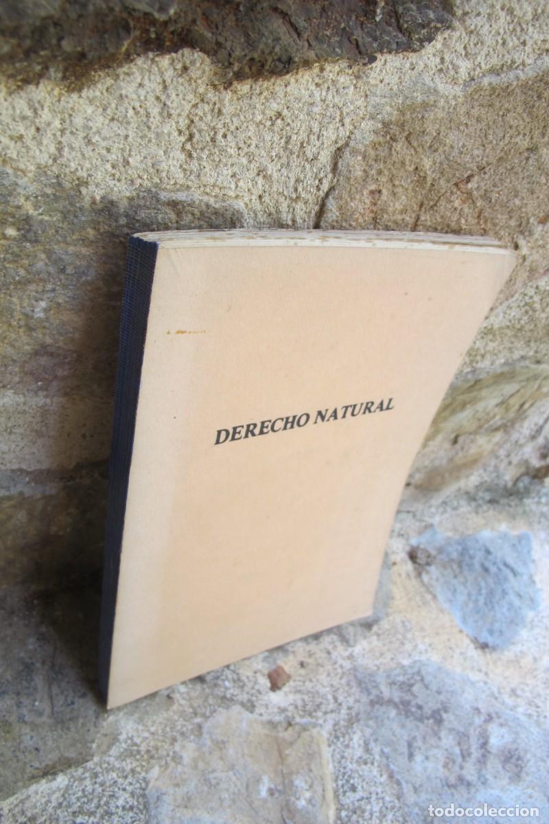 B&uuml;cher: DERECHO NATURAL. CONCEPTOS JURIDICOS FUNDAMENTALES. LECCION 5 REFLEXION FILOSOFICA SOBRE EL SER DEL