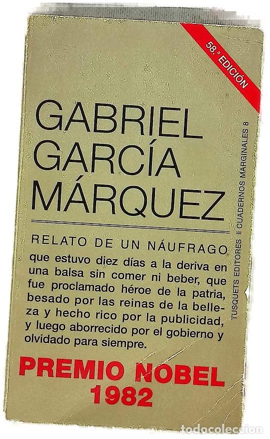 Libri di seconda mano: Relato de un n&aacute;ufrago - Garc&iacute;a M&aacute;rquez, Gabriel