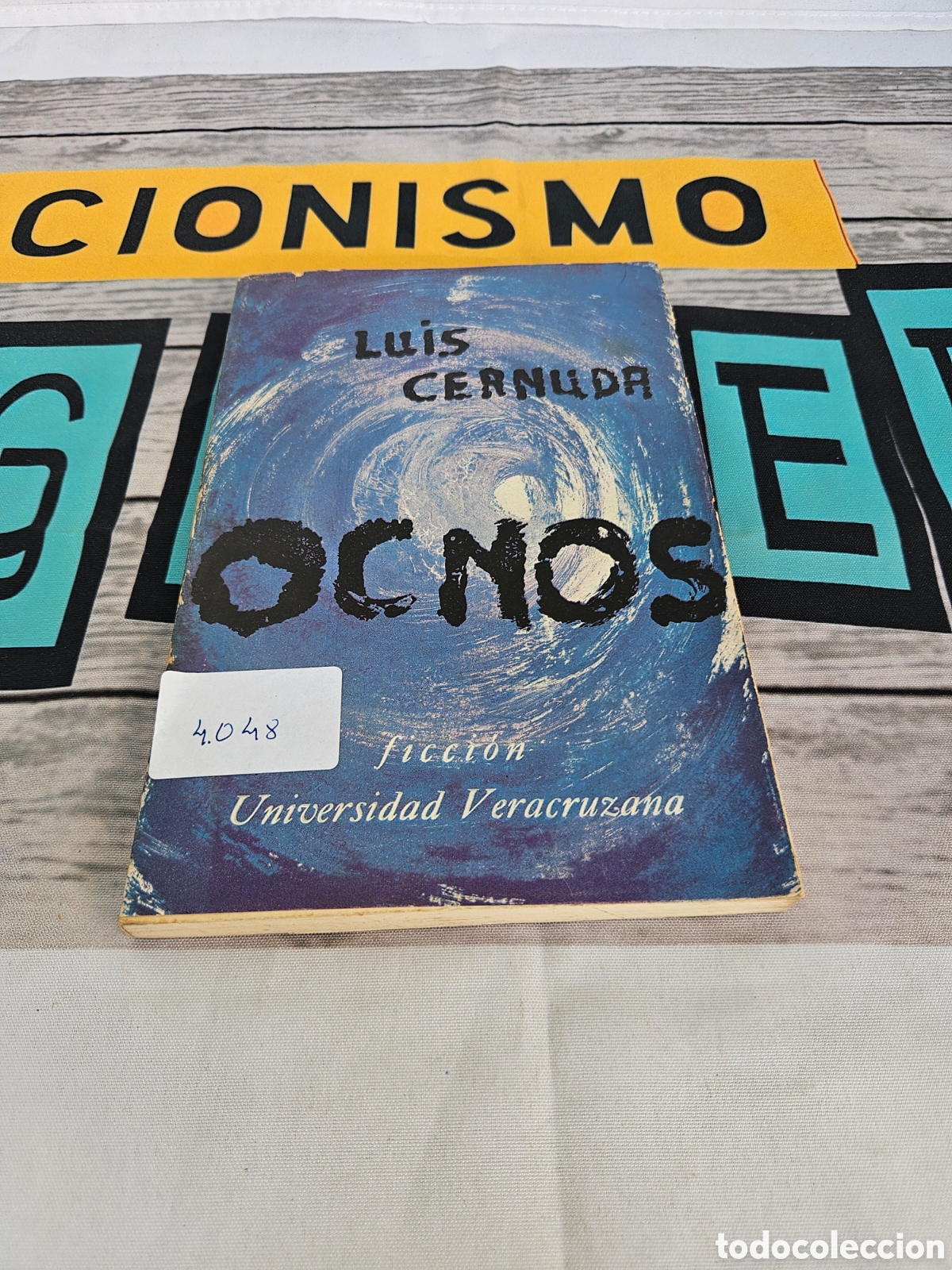 Libros: LUIS CERNUDA. OCNOS. UNIVERSIDAD VERACRUZANA