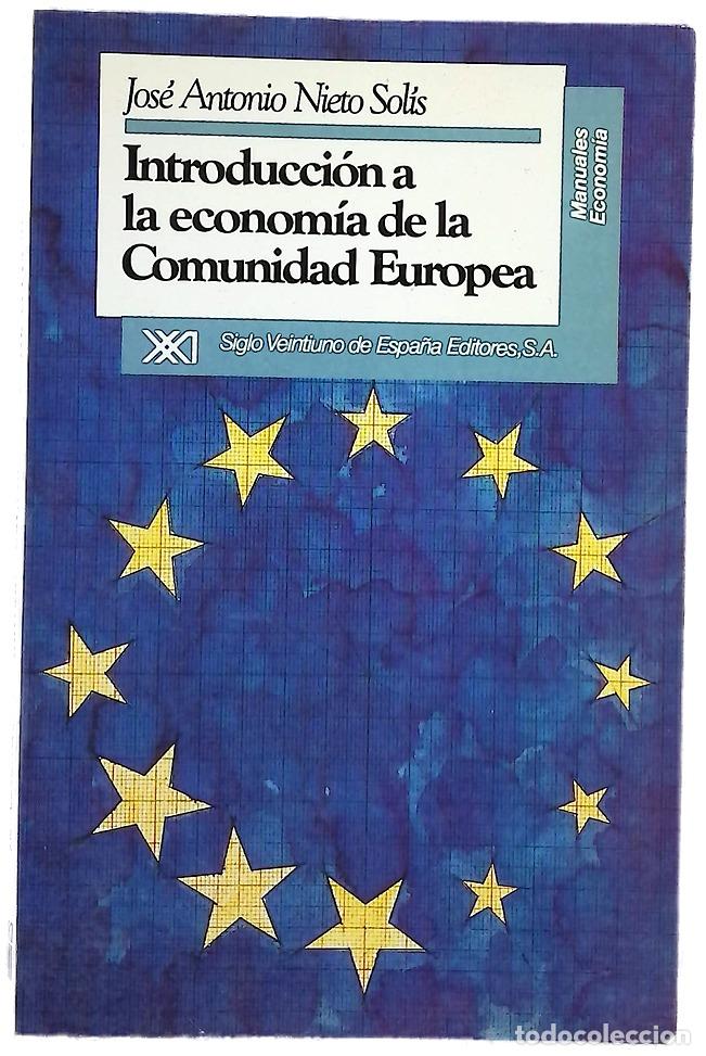 Libros: Introducci&oacute;n a la econom&iacute;a de la Comunidad Europea