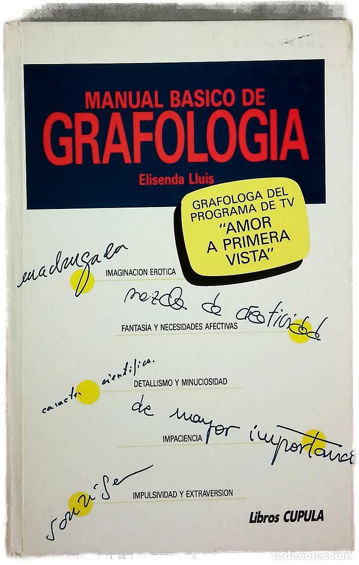 Libros: Manual b&aacute;sico de grafolog&iacute;a