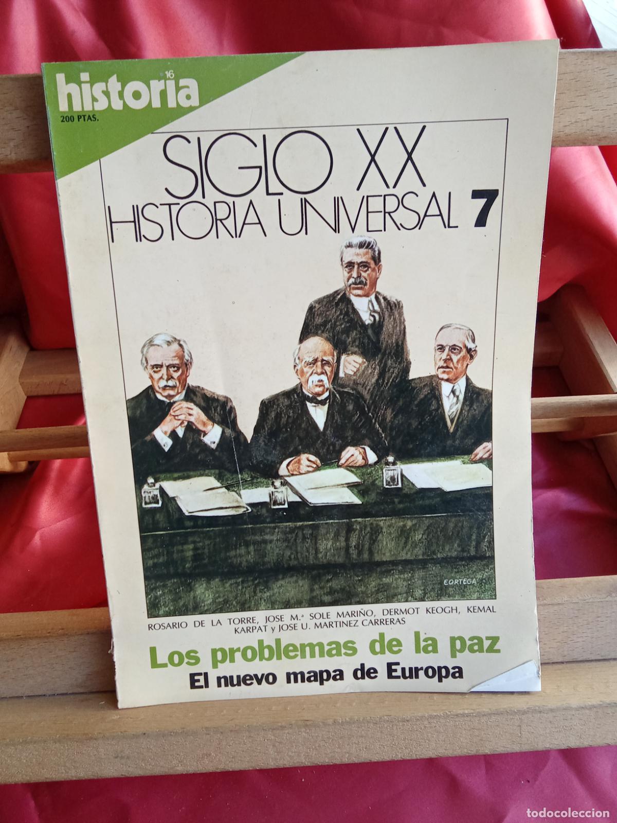 Livres: Siglo XX - Historia universal 7: Los problemas de la paz L.20558-1268