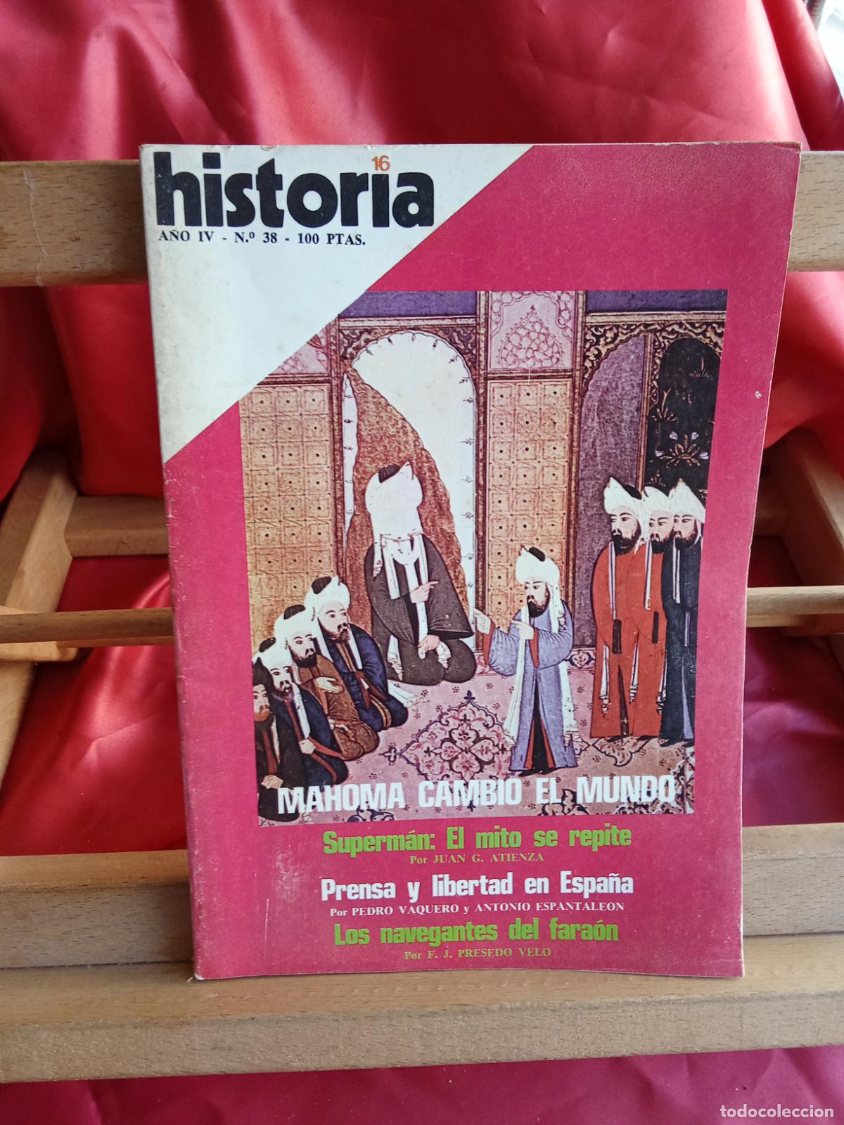 Libros: Historia 16: A&ntilde;o IV, N&ordm;38. Mahoma cambio el mundo L.20558-1271