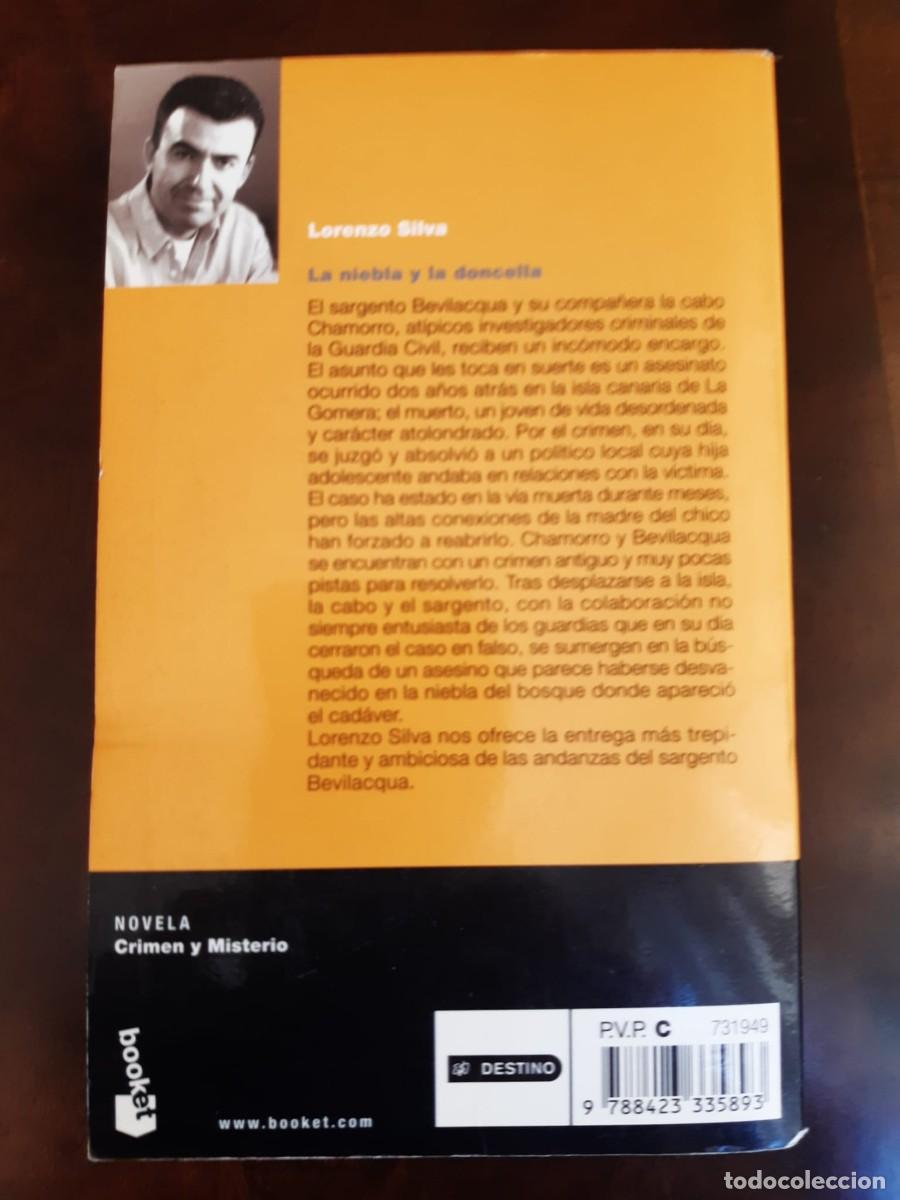 Libros: LA NIEBLA Y LA DONCELLA. Lorenzo Silva - Foto 2