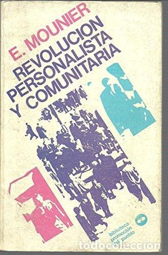 Libros: Revoluci&oacute;n personalista y comunitaria